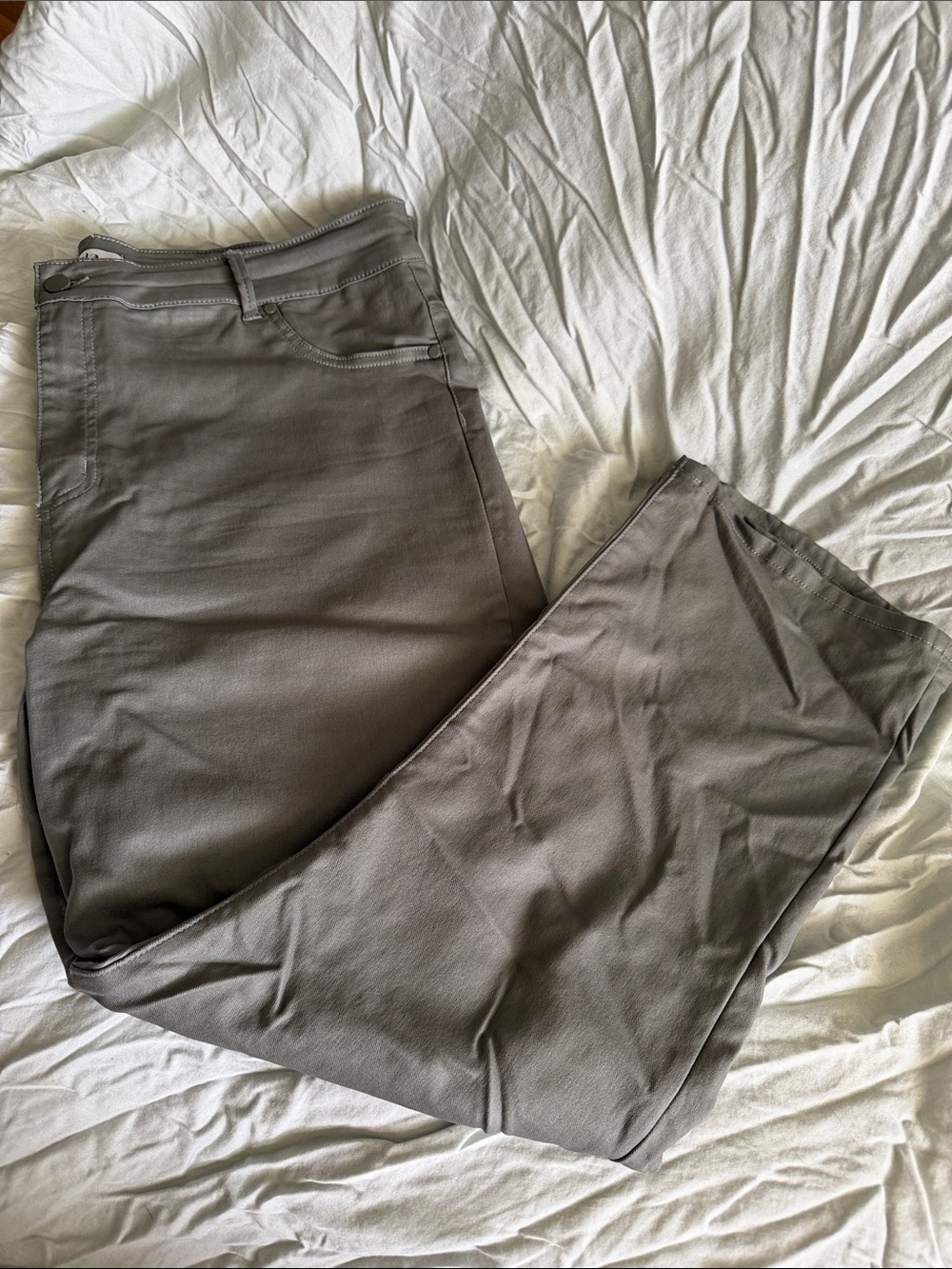 ARULA Olive Green Boot Cut Pants